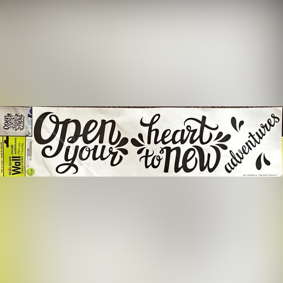 Main Street Wall Creations LOVE Infinity Wall Del Removable Vinyl  Sticker USA - Picture 5 of 11